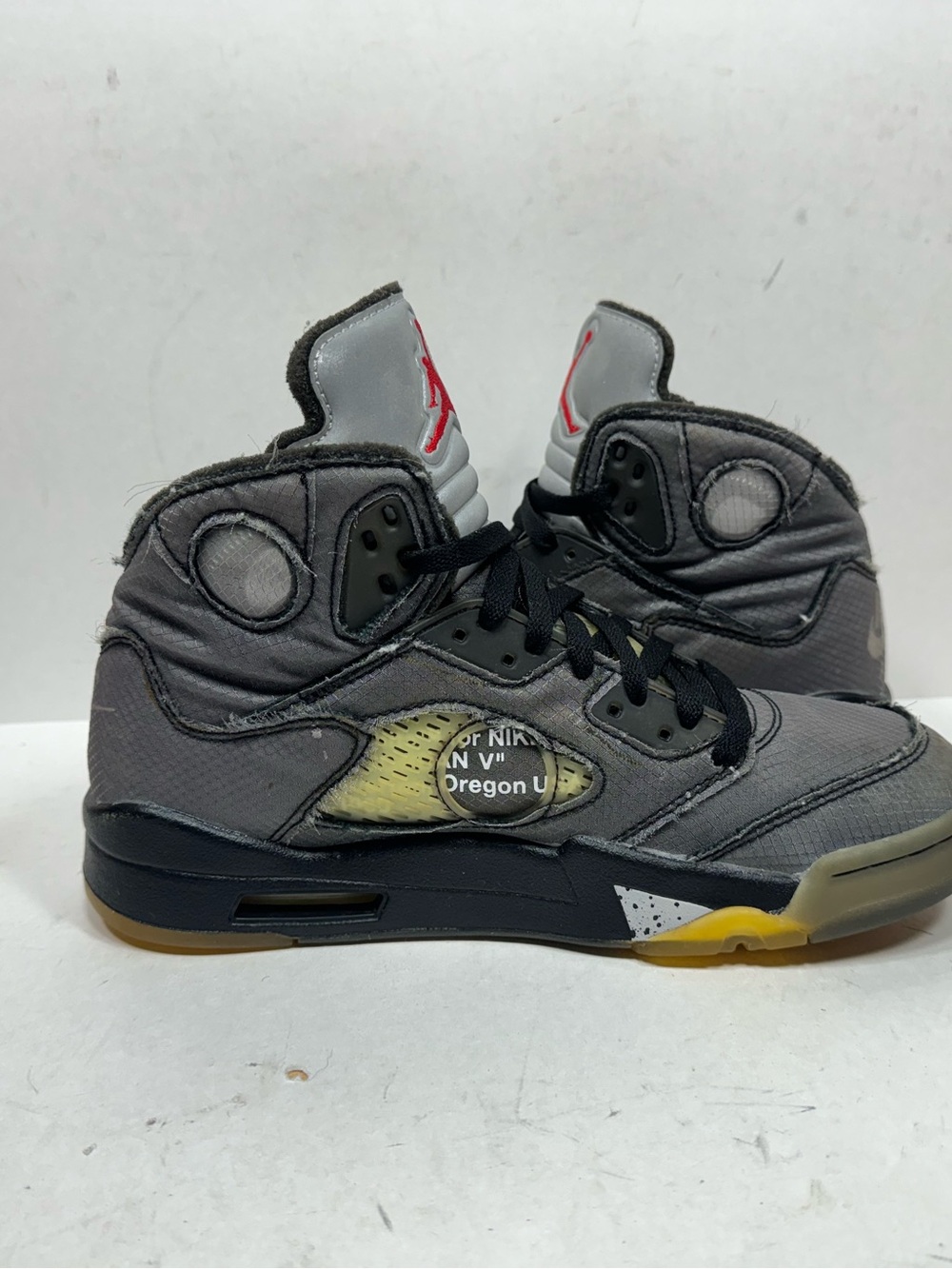 Jordan 5 Retro Off-White Muslin CT8480-001 Men’s Size 8.5 Shoes Sneakers - Picture 7 of 10